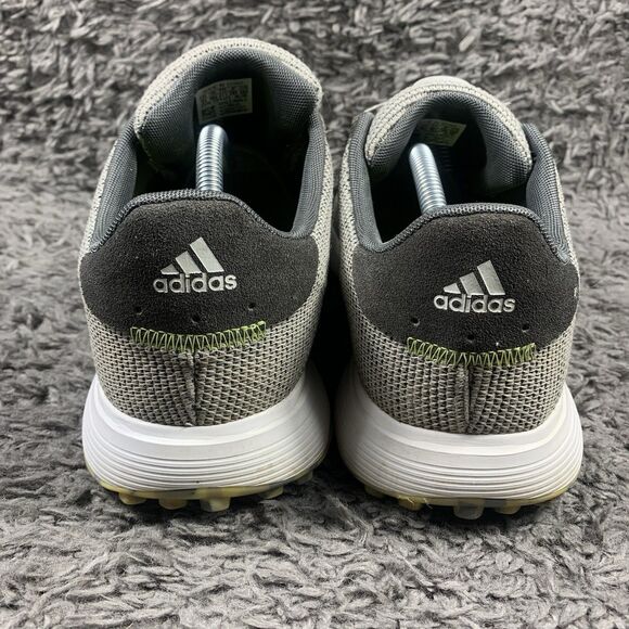 Adidas S2G BOA FW6313 Men\'s US 11 Golf Shoes Gray Solar Yellow Athletic Sneakers main image 6
